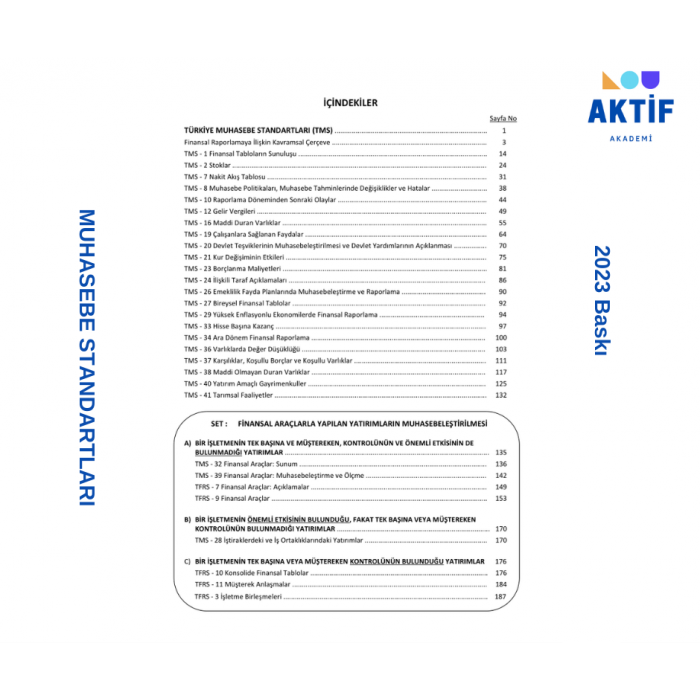 Muhasebe Standartlar Kitab