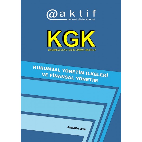 KGK  Kurumsal Yönetim İlkeleri ve Finansal Yönetim Kitabı