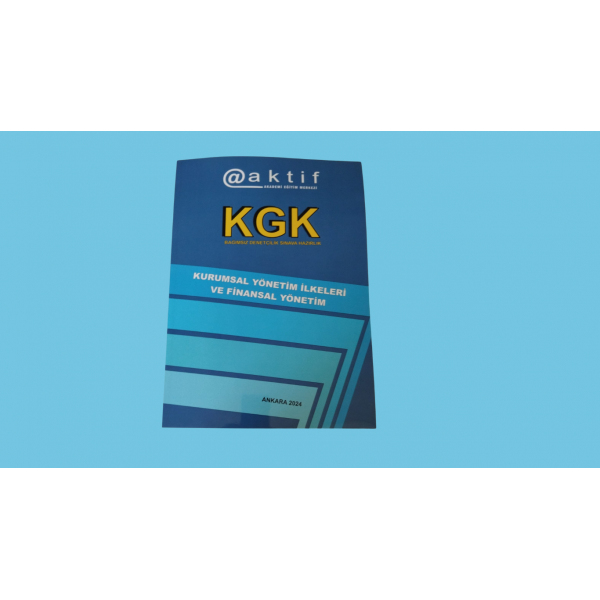 KGK Kurumsal Yönetim İlkeleri ve Finansal Yönetim Kitabı