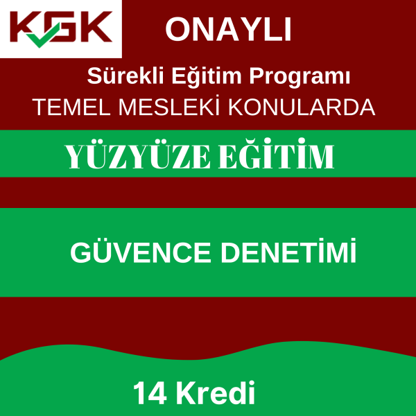3-Güvence Denetimi 14 Kredi