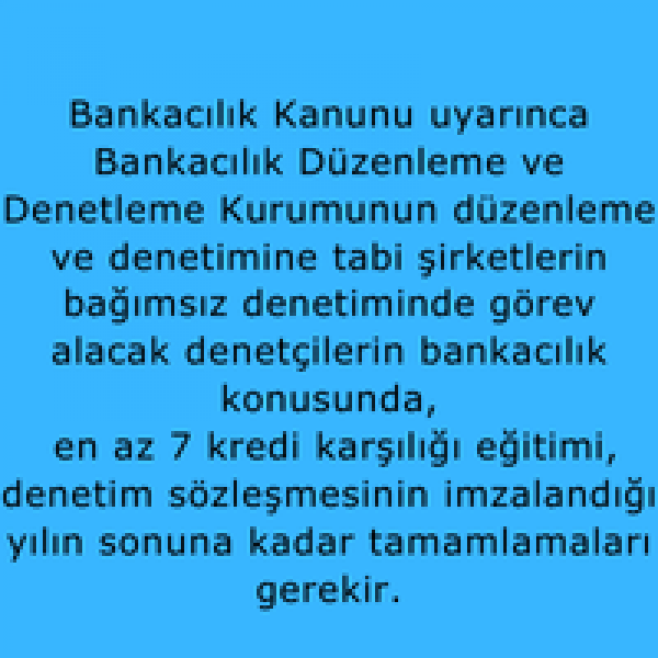 Bankacılık Muhasebesi 7 Kredi