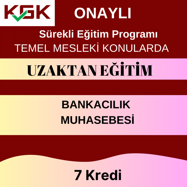 Bankacılık Muhasebesi 7 Kredi