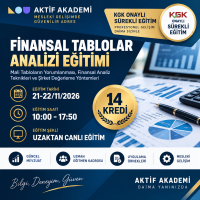 8-Finansal Tablolar Analizi 14 Kredi