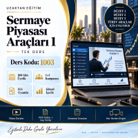 1003- Uzaktan Eğitim Sermaye Piyasası Araçları 1