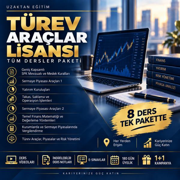 1-Türev Araçlar Lisans Sınavı Paketin Tamamı