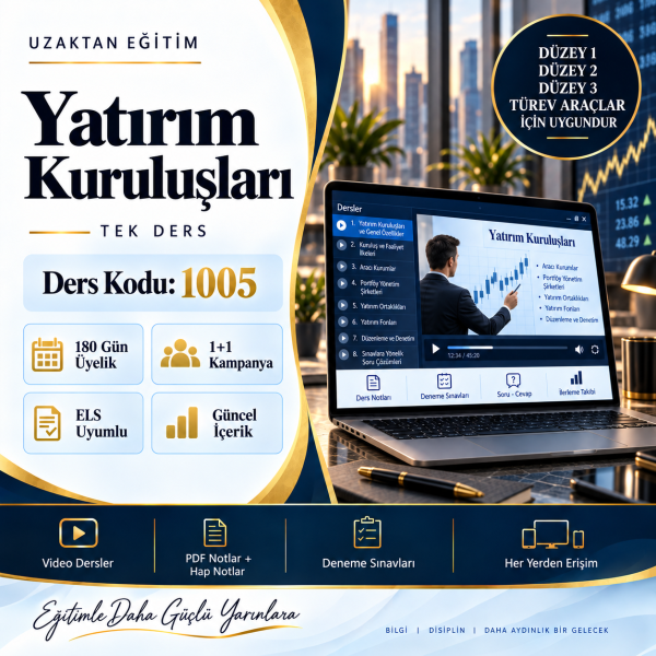 1005- Uzaktan Eğitim Yatırım Kuruluşları