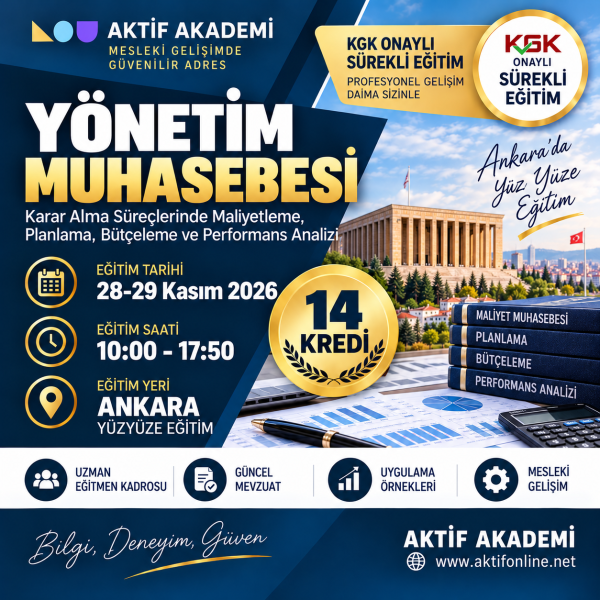 6-Yönetim Muhasebesi 14 Kredi