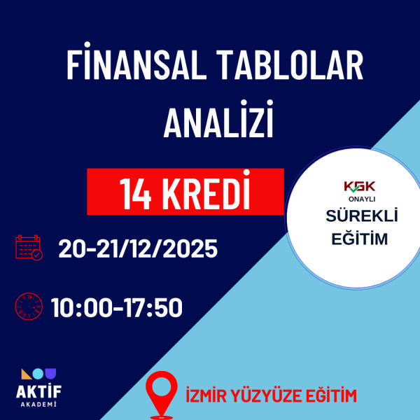 4-Finansal Tablolar Analizi 14 Kredi
