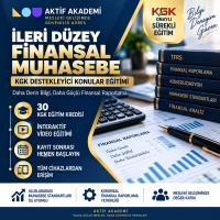 İleri Düzey Finansal Muhasebe  30 Saat (30 Kredi)