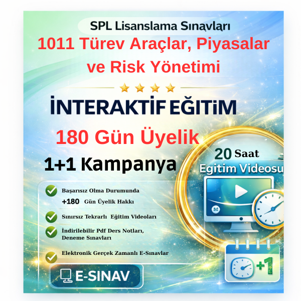 5-1011 Türev Araçlar, Piyasalar ve Risk Yönetimi