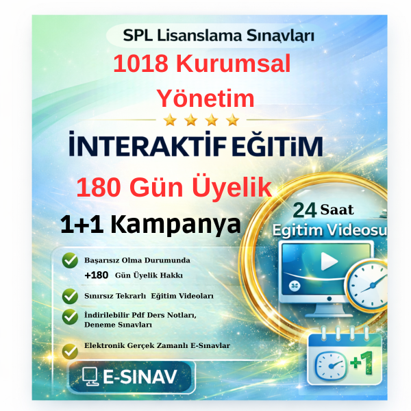 5-1018- Uzaktan Eğitim Kurumsal Yönetim