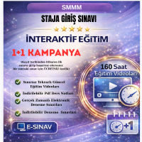 SMMM Staja Giriş Sınavı Uzaktan Eğitim