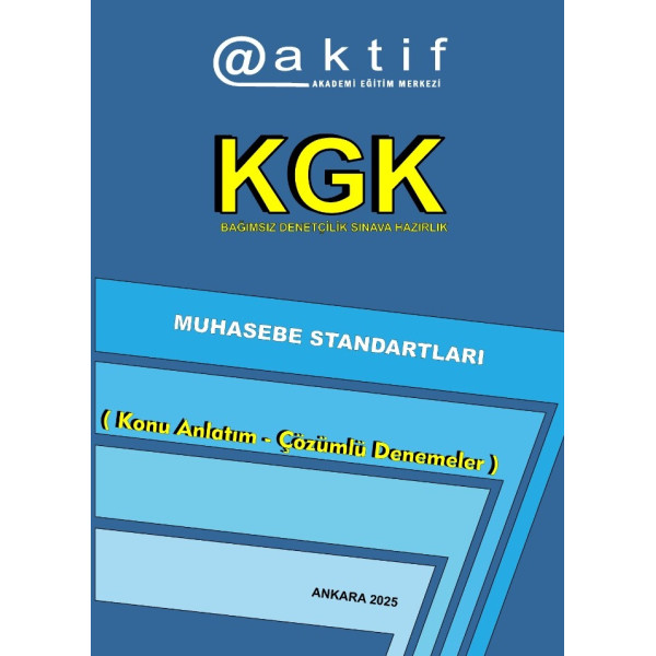 KGK Muhasebe Standartları Kitabı