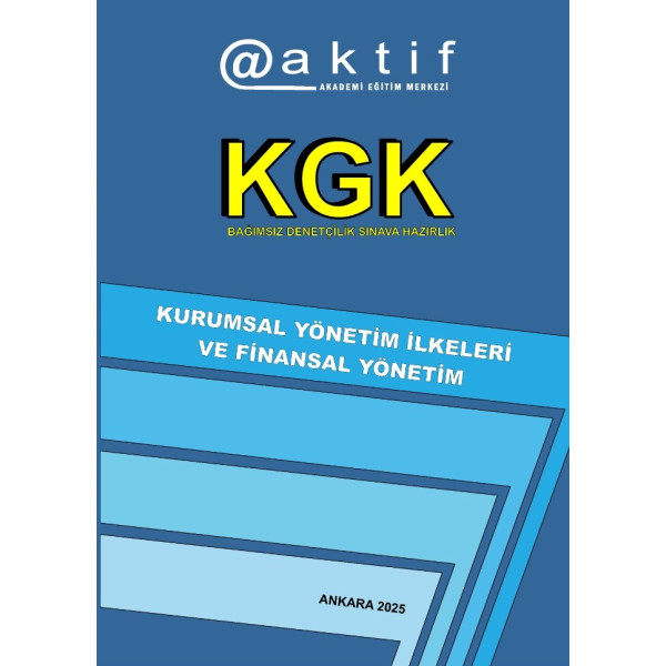 KGK Kurumsal Yönetim İlkeleri ve Finansal Yönetim Kitabı